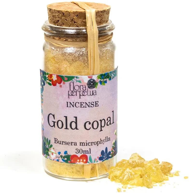 Harzmischung Goldcopal