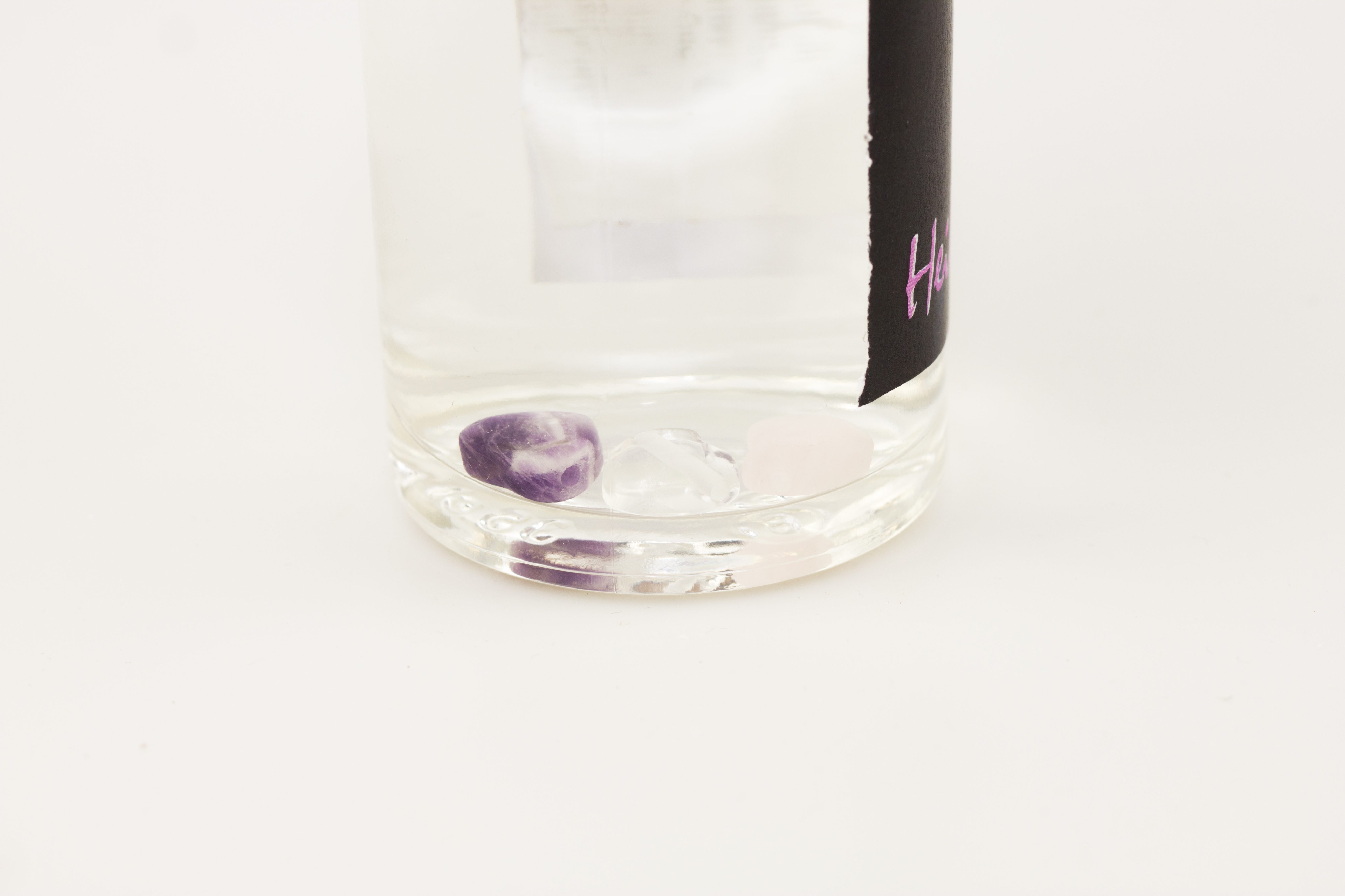 Moonshine - Mondwasser mit Heilsteinherzen