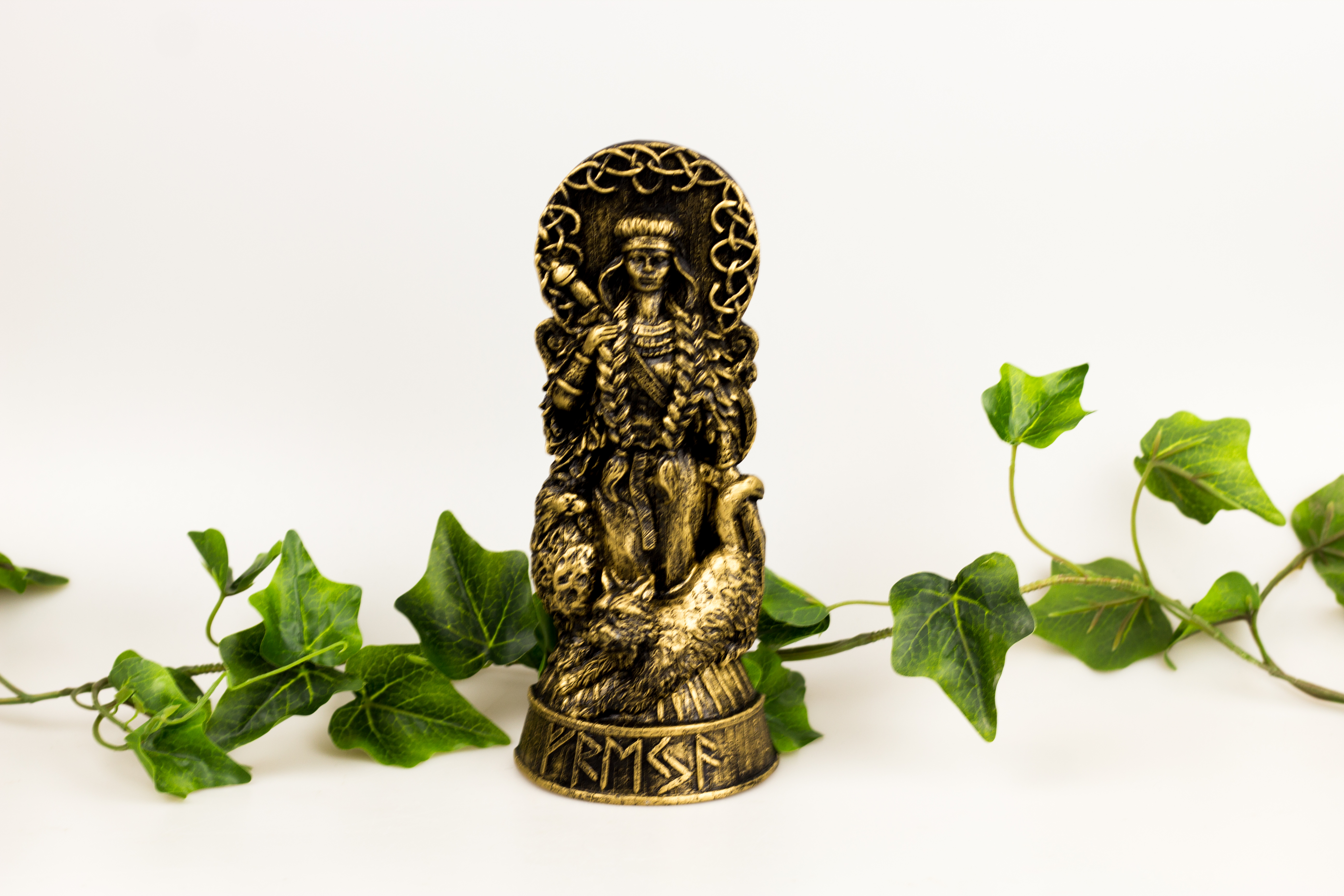 Resin Figur Freya - Nordische Mythologie