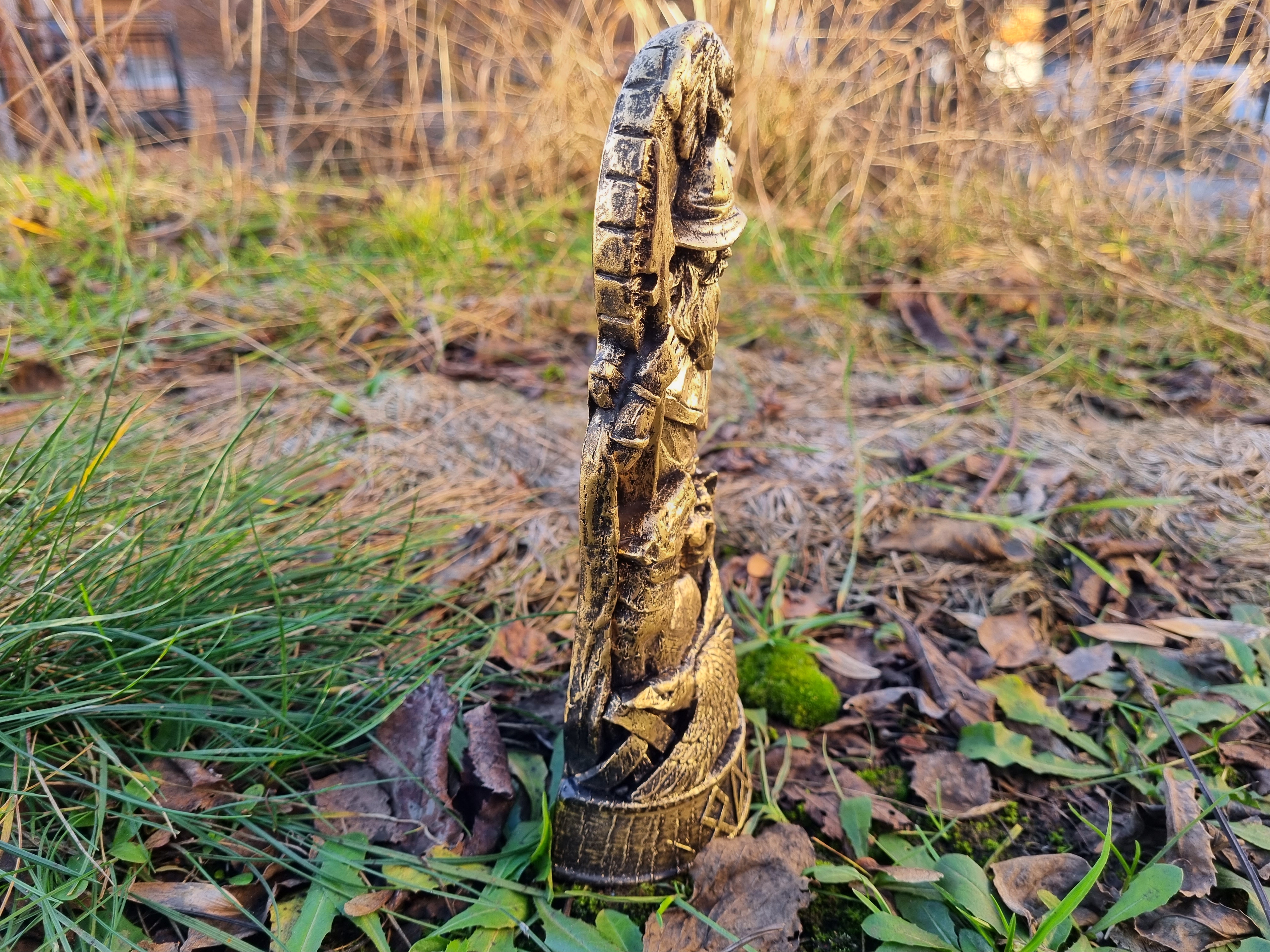 Resin Figur Odin - Nordische Mythologie