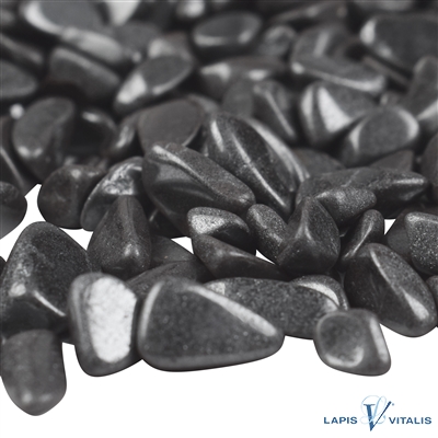 Ladesteine Hämatit natur, getrommelt ca. 100 g